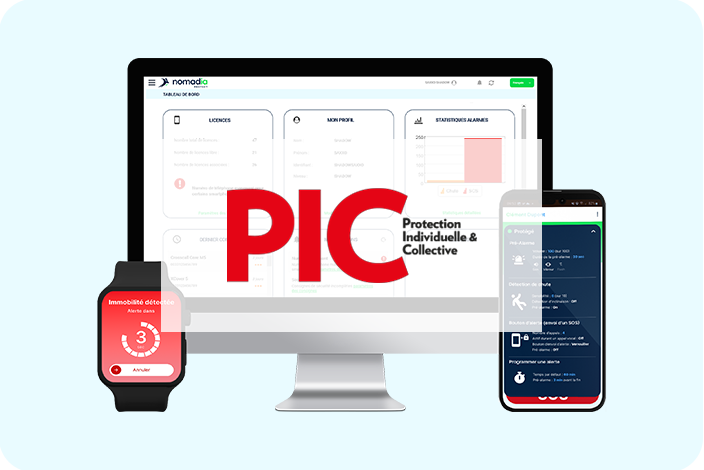Visuel - Nomadia Protect, l’application qui sauve des vies !
