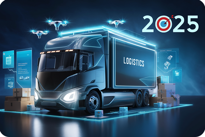 Visuel Logistique du dernier kilomètre - Les tendances importantes pour 2025